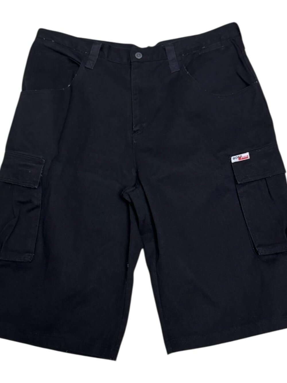 BOFF Vintage Y2K 2000s Streetwear Skate Baggy Wide Denim Jean Shorts Jorts 42"